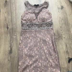 tight fit homecoming dress